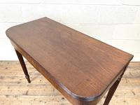 19th Century Mahogany & Boxwood Fold Over Table (6 of 10) 19th Century Mahogany & Boxwood Fold Over Table (6 of 10)