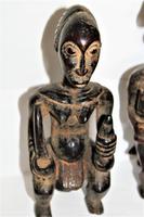 Delightful & Finely Carved Pair of Yoruba Wood Figurines (8 of 8) Delightful & Finely Carved Pair of Yoruba Wood Figurines (8 of 8)
