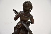 Pair of Antique Victorian Spelter Figurines (9 of 9) Pair of Antique Victorian Spelter Figurines (9 of 9)