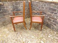 A Pair of Arts and Crafts Oak Chairs (4 of 10) A Pair of Arts and Crafts Oak Chairs (4 of 10)