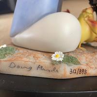 Doug Hyde cold cast porcelain sculpture titled "Daisy Trail" complete with all original boxes and certificate of Authenticity (6 of 10) Doug Hyde cold cast porcelain sculpture titled "Daisy Trail" complete with all original boxes and certificate of Authenticity (6 of 10)