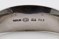 Georg Jensen Torun Silver Cuff with Amethyst (3 of 4) Georg Jensen Torun Silver Cuff with Amethyst (3 of 4)