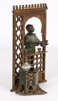 Franz Xavier Bergmann Austria Cold-painted Bronze Coffee Vendor Inkwell Figure (17 of 24) Franz Xavier Bergmann Austria Cold-painted Bronze Coffee Vendor Inkwell Figure (17 of 24)