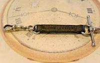 Victorian Equestrain Pocket Watch Chain 1890s Antique Steel & Leather Albert with Snaffle Bit (10 of 12) Victorian Equestrain Pocket Watch Chain 1890s Antique Steel & Leather Albert with Snaffle Bit (10 of 12)