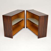 Pair of Rosewood & Chrome Bookcase / Cabinets by Merrow Associates (5 of 12) Pair of Rosewood & Chrome Bookcase / Cabinets by Merrow Associates (5 of 12)