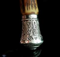 Victorian Silver Magnifying Glass, Antler Handle (8 of 13) Victorian Silver Magnifying Glass, Antler Handle (8 of 13)