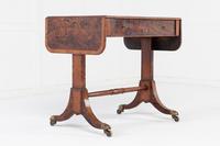 19th Century English Regency Burr Yew Sofa Table (10 of 10) 19th Century English Regency Burr Yew Sofa Table (10 of 10)