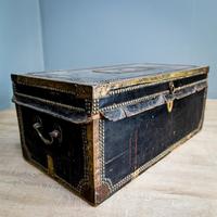 Victorian Leather & Brass Studded Trunk (3 of 14) Victorian Leather & Brass Studded Trunk (3 of 14)