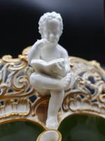 Very Fine & Rare Late 19th Century Continental Porcelain Encrier (2 of 6) Very Fine & Rare Late 19th Century Continental Porcelain Encrier (2 of 6)