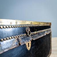 Victorian Leather & Brass Studded Trunk (4 of 14) Victorian Leather & Brass Studded Trunk (4 of 14)