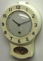English Smiths Enfield Drop Dial Wall Clock - Smiths Kitchen Clock Original Bakelite Case c.1950 (3 of 8) English Smiths Enfield Drop Dial Wall Clock - Smiths Kitchen Clock Original Bakelite Case c.1950 (3 of 8)