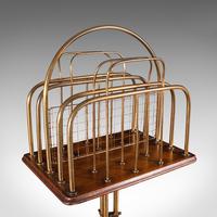Antique Newspaper Rack, French, Oak, Magazine, Music Stand, Victorian c.1900 (7 of 11) Antique Newspaper Rack, French, Oak, Magazine, Music Stand, Victorian c.1900 (7 of 11)