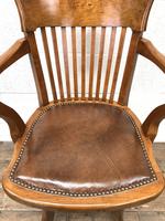 Early 20th Century Antique Swivel Desk Chair (3 of 10) Early 20th Century Antique Swivel Desk Chair (3 of 10)