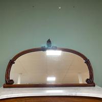 Victorian Mahogany Antique Overmantle Mirror (3 of 7) Victorian Mahogany Antique Overmantle Mirror (3 of 7)