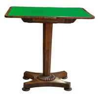 Small Rosewood Card Table (5 of 10) Small Rosewood Card Table (5 of 10)