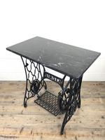 Antique Singer Sewing Machine Table with Marble Top (4 of 8) Antique Singer Sewing Machine Table with Marble Top (4 of 8)