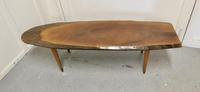 Mid Century Slice of Fruitwood Coffee Table (3 of 10) Mid Century Slice of Fruitwood Coffee Table (3 of 10)