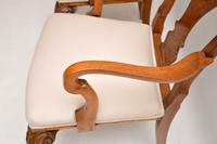 Pair of Antique Walnut Queen Anne Style Carver Armchairs (4 of 10) Pair of Antique Walnut Queen Anne Style Carver Armchairs (4 of 10)
