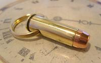Vintage Pocket Watch Chain Bullet Casing Fob Brass & Copper 44 REM MAG IMI (4 of 6) Vintage Pocket Watch Chain Bullet Casing Fob Brass & Copper 44 REM MAG IMI (4 of 6)