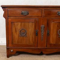 Dresser Base Arts & Crafts Walnut Sideboard 19th Century (4 of 11) Dresser Base Arts & Crafts Walnut Sideboard 19th Century (4 of 11)