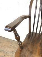 Set of Six 20th Century Wheelback Chairs including Two Carvers (14 of 20) Set of Six 20th Century Wheelback Chairs including Two Carvers (14 of 20)