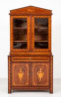 Superb Dutch Mahogany Inlaid Bookcase (4 of 9) Superb Dutch Mahogany Inlaid Bookcase (4 of 9)
