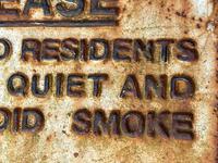 Large Heavy Rusted Cast Iron Railway Plaque Sign Train Notice (12 of 25) Large Heavy Rusted Cast Iron Railway Plaque Sign Train Notice (12 of 25)