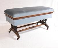 Antique French Stool Window Seat Storage Box Gillows c.1880 (4 of 11) Antique French Stool Window Seat Storage Box Gillows c.1880 (4 of 11)