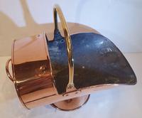 Good Quality 19th Century Copper Coal Scuttle (3 of 5) Good Quality 19th Century Copper Coal Scuttle (3 of 5)
