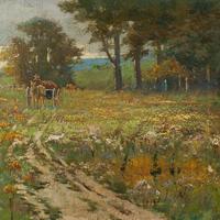 Early 20th Century German School Impressionistic Landscape with Cart (7 of 10) Early 20th Century German School Impressionistic Landscape with Cart (7 of 10)