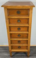 Chest of Drawers Tallboy Vintage French Brass Handles Cabinet LOT 3968