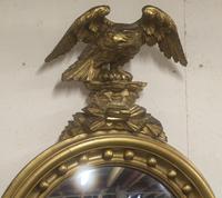 Regency Period Convex Mirror Eagle pediment (4 of 4) Regency Period Convex Mirror Eagle pediment (4 of 4)