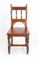 Late Victorian Oak Hall Chair (6 of 13) Late Victorian Oak Hall Chair (6 of 13)