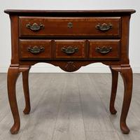 Antique 20th Century Good Quality Side Table In Beech