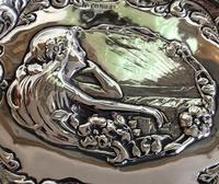 Charles Horner Pre-Raphaelite Silver Tray c1901 (4 of 4) Charles Horner Pre-Raphaelite Silver Tray c1901 (4 of 4)