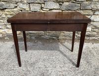 Antique Georgian Mahogany Fold Over Tea Table (16 of 27) Antique Georgian Mahogany Fold Over Tea Table (16 of 27)