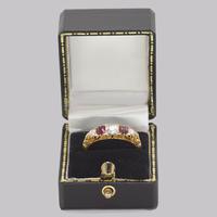 Victorian Diamond & Ruby Ring 18ct Gold Five Stone Antique Ring Hallmarked 1897 (10 of 11) Victorian Diamond & Ruby Ring 18ct Gold Five Stone Antique Ring Hallmarked 1897 (10 of 11)