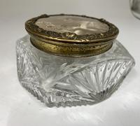Art Nouveau French Glass Trinket Box c.1915 (4 of 7) Art Nouveau French Glass Trinket Box c.1915 (4 of 7)