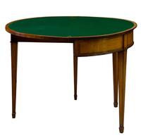 A Satinwood 19th Century Card Table (3 of 8) A Satinwood 19th Century Card Table (3 of 8)
