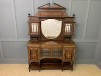 Victorian Inlaid Rosewood Parlour Cabinet