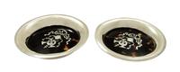 Pair of Antique Sterling Silver & Tortoiseshell Pin Trays 1917 (2 of 8) Pair of Antique Sterling Silver & Tortoiseshell Pin Trays 1917 (2 of 8)