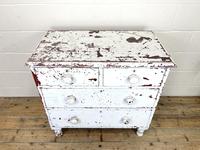 Small Distressed White Painted Victorian Chest of Drawers (3 of 10) Small Distressed White Painted Victorian Chest of Drawers (3 of 10)