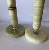 Pair of 1970’s Onyx Table Lamps (2 of 4) Pair of 1970’s Onyx Table Lamps (2 of 4)