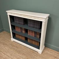 Antique Victorian Painted Open Bookcase (3 of 6) Antique Victorian Painted Open Bookcase (3 of 6)