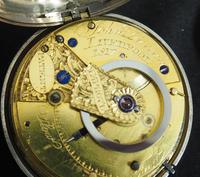 Antique Silver Pair Case Pocket Watch Fusee Escapement Key Wind Enamel Dial John Bernard London Liverpool (10 of 12) Antique Silver Pair Case Pocket Watch Fusee Escapement Key Wind Enamel Dial John Bernard London Liverpool (10 of 12)