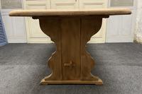 Bleached Oak Refectory Farmhouse Dining Table (10 of 13) Bleached Oak Refectory Farmhouse Dining Table (10 of 13)