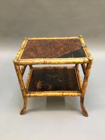 Victorian Bamboo Side Table (2 of 9) Victorian Bamboo Side Table (2 of 9)