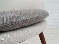 Danish Design, Hans Olsen, Completely Renovated-reupholstered Armchair 1960s, KVADRAT Wool & Teak (8 of 14) Danish Design, Hans Olsen, Completely Renovated-reupholstered Armchair 1960s, KVADRAT Wool & Teak (8 of 14)