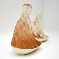 Pair of Distressed Clay Sculptures Vintage 1960’s (8 of 10) Pair of Distressed Clay Sculptures Vintage 1960’s (8 of 10)