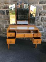 Antique Heals Oak Dressing Table & Stool (8 of 12) Antique Heals Oak Dressing Table & Stool (8 of 12)